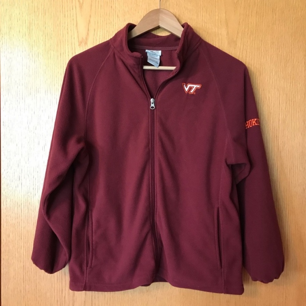 Virginia Tech Hokies women’s maroon fleece 12/14